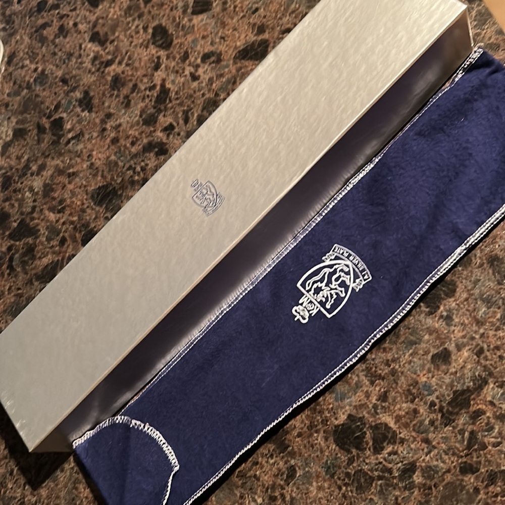 S G Vintage England Silverplate Rice Serving Spoon - Picture 5 of 5